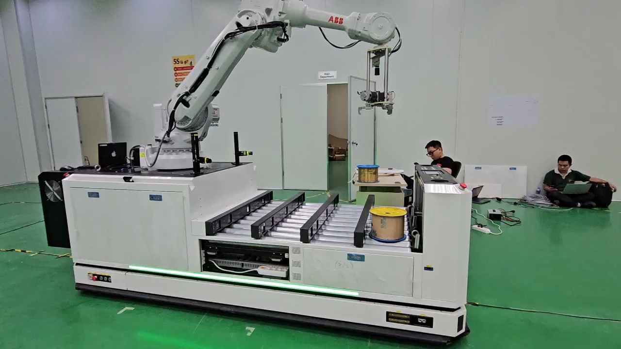 STEEL CORD AUTOMOBILE ROBOT PILOT TEST